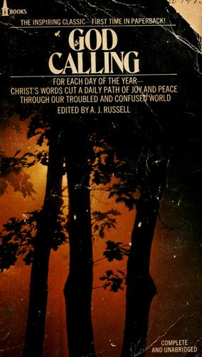 Cover for God calling