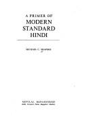 Cover for Primer of Modern Standard Hindi