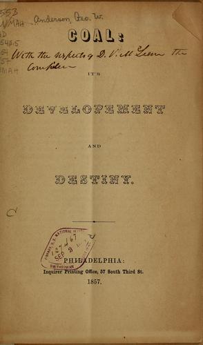 Cover for Coal