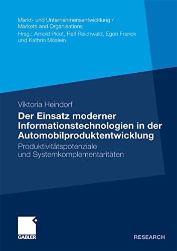 Cover for Der Einsatz moderner Informationstechnologien in der Automobilproduktentwicklung