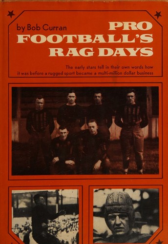 Cover for Pro football's rag days