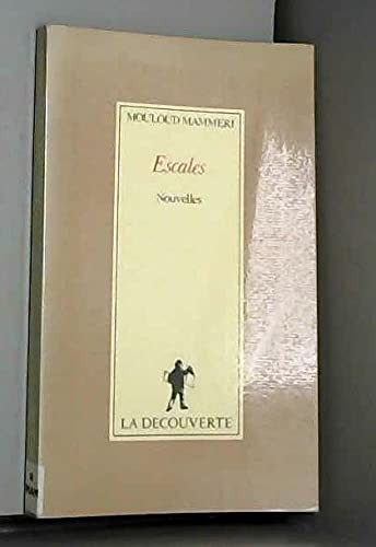 Cover for Escales