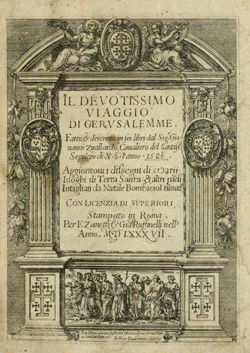 Cover for Il devotissimo viaggio di Gervsalemme