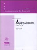 Cover for Job creation in Latin America in the 1990s