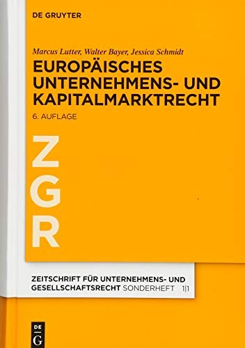 Cover for Europäisches Unternehmens- und Kapitalmarktrecht
