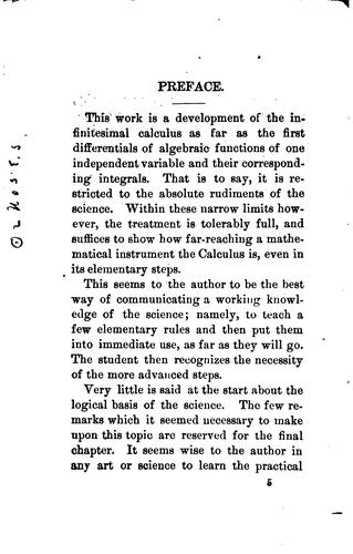 Cover for A primer of the calculus.