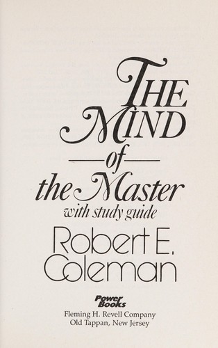Cover for The mind of the Master