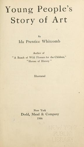Cover for Young people's story of art