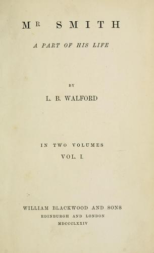 Cover for Mr. Smith
