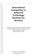 Cover for International competition in advanced technology