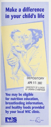 Cover for Make a difference in your child's life