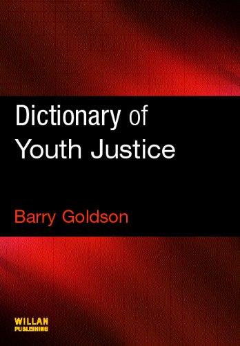 Cover for Dictionary of Youth Justice