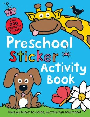 Cover for Preschool Color and Activity Book