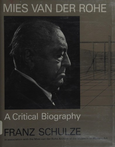 Cover for Mies van der Rohe