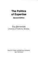 Cover for The politics of expertise