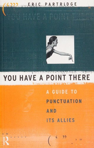Cover for You have a point there