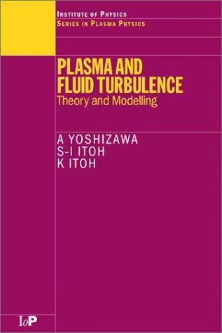 Cover for Plasma and Fluid Turbulence