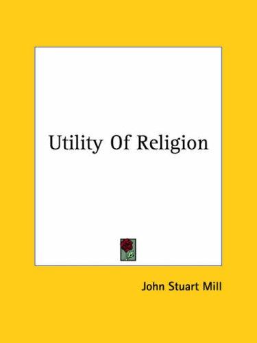 Cover for Utility of Religion