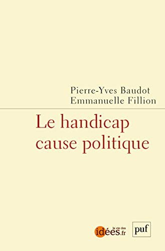 Cover for Le handicap cause politique