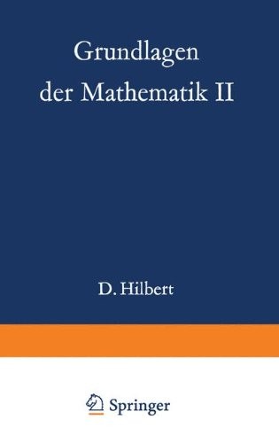 Cover for Grundlagen der Mathematik II (Grundlehren der mathematischen Wissenschaften)