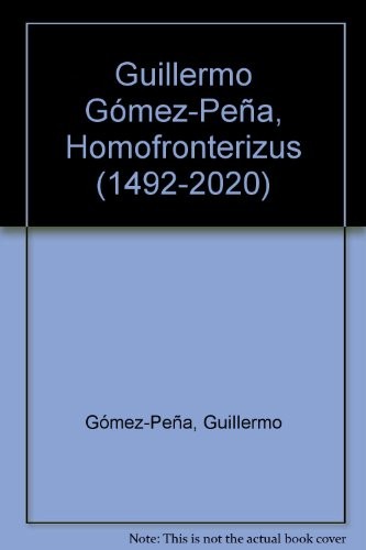 Cover for Guillermo Gómez-Peña