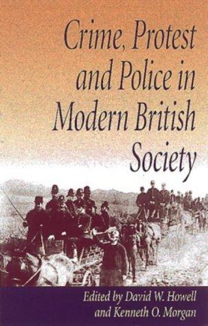 Cover for Crime, protest and police in modern British society