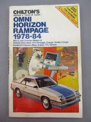 Cover for Chilton's repair & tune-up guide, Omni, Horizon, Rampage, 1978-84