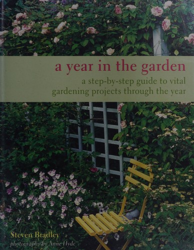 Cover for A year in the garden
