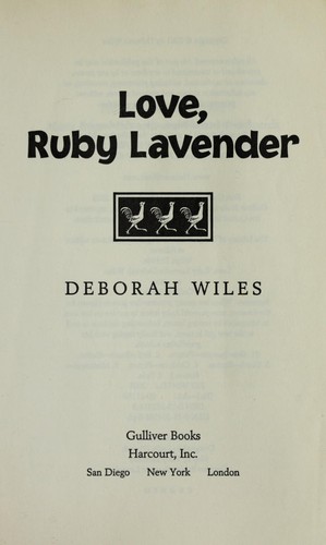 Cover for Love, Ruby Lavender