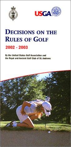 Cover for Decisions on the Rules of Golf (2002-2003)