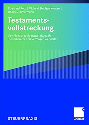 Cover for Testamentsvollstreckung