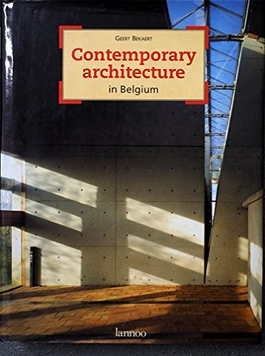 Cover for Contemporary Architecture in Belgium