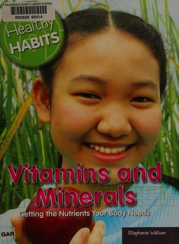 Cover for Vitamins and minerals