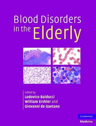 Cover for Blood Disorders in the Elderly