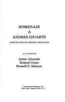 Cover for Homenaje a Andres Induarte