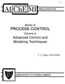 Cover for Advanced Control and Modeling Techniques