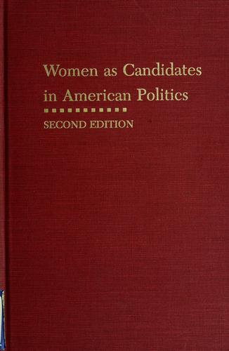 Cover for Women as candidates in American politics
