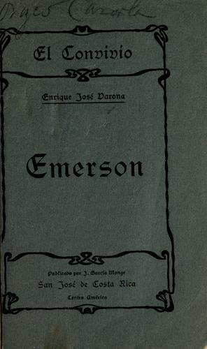 Cover for Emerson.