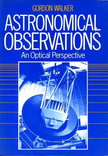 Cover for Astronomical observations
