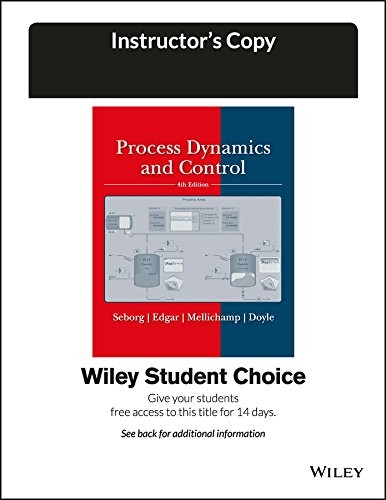 Cover for Process Dynamics and Control