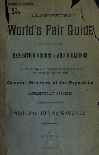 Cover for Illustrated World's Fair guide