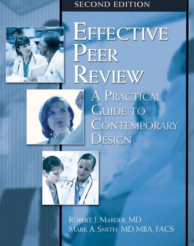 Cover for Effective Peer Review