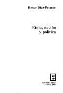 Cover for Etnia, nación y política