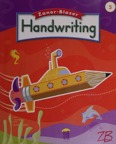 Cover for Zaner-Bloser handwriting