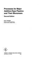 Cover for Processes for major addition-type plastics and their monomers