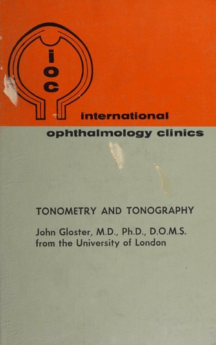 Cover for Tonometry and Tonography