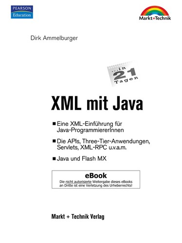 Cover for XML mit Java