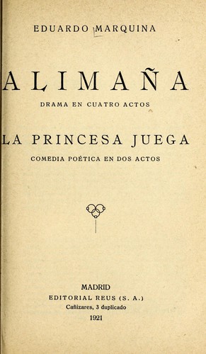 Cover for Alimaña