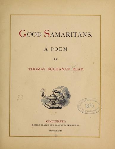 Cover for Good Samaritans