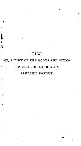 Cover for Tiw